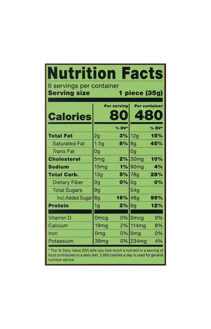 My/Mochi Dubai Chocolate Style Mochi Ice Cream; image 5 of 5