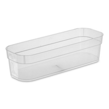 Sterilite Clear Narrow Storage Trays, 3 ct