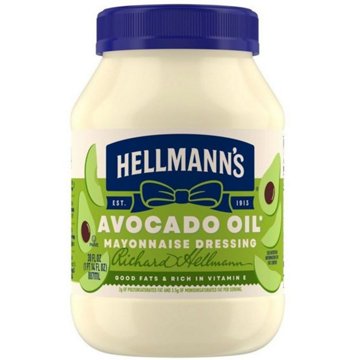 Hellmann's Avocado Oil Mayonnaise Dressing, 30 oz