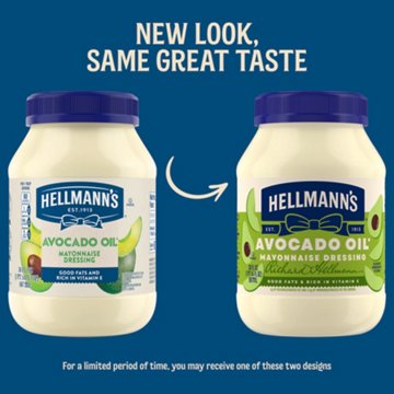Hellmann's Avocado Oil Mayonnaise Dressing, 30 oz