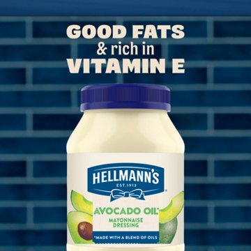 Hellmann's Avocado Oil Mayonnaise Dressing, 30 oz