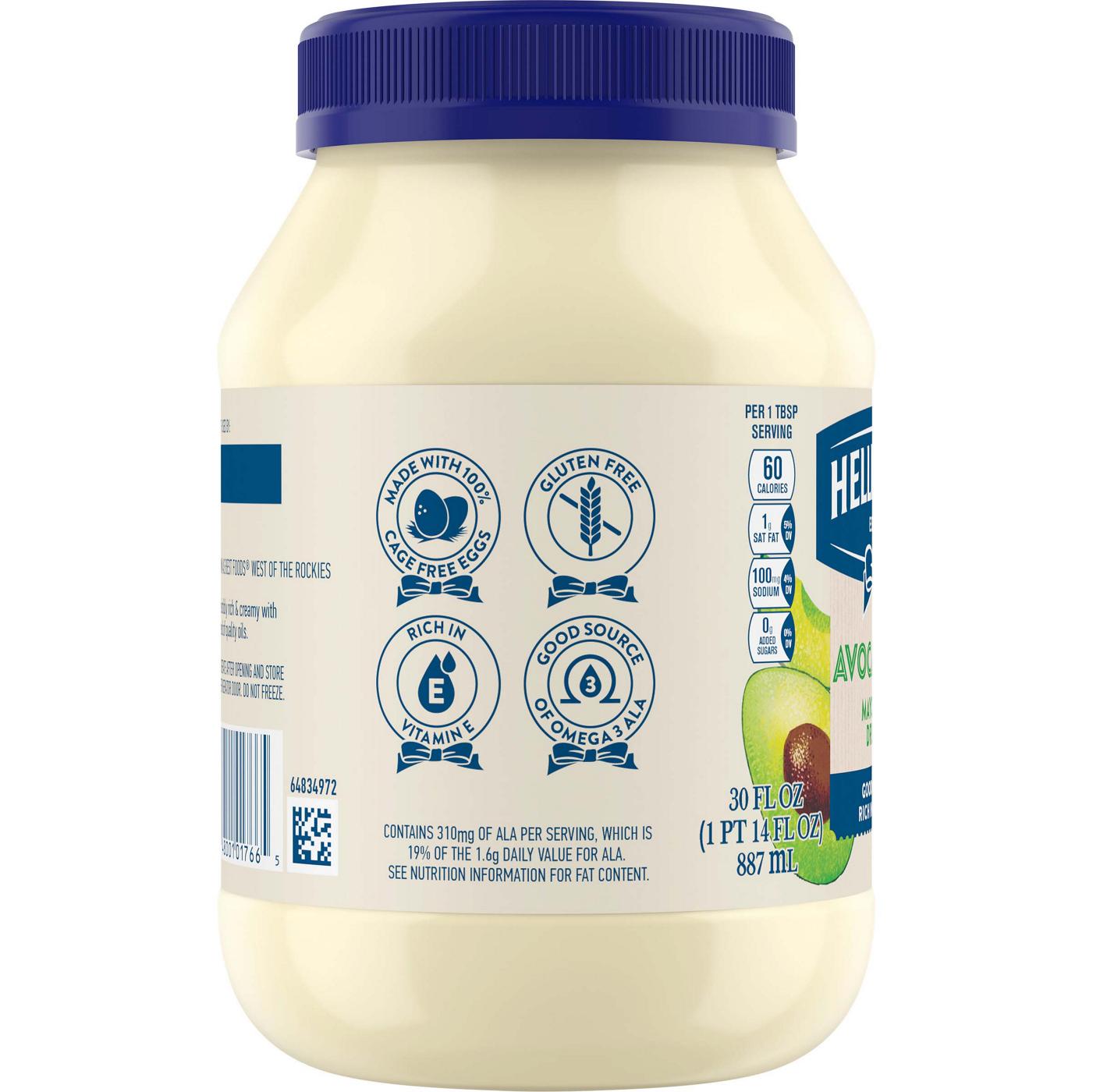 Hellmann's Avocado Oil Mayonnaise Dressing; image 5 of 6