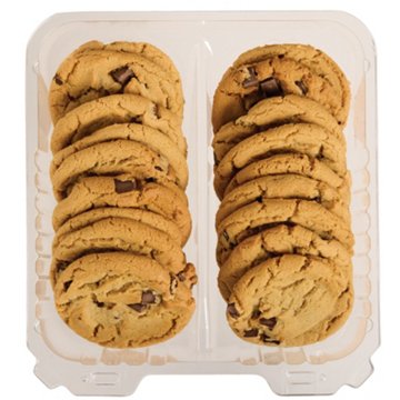 H-E-B Bakery Chocolate Chunk Cookies, 18 ct
