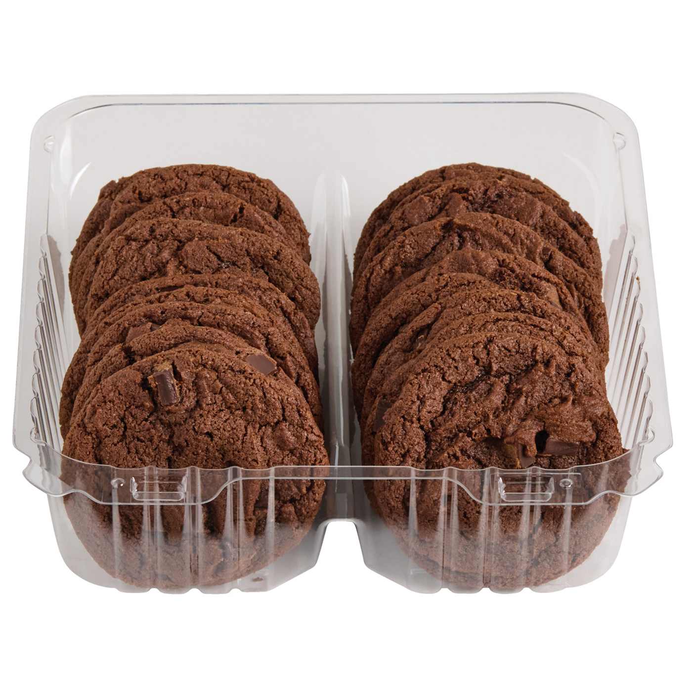H-E-B Bakery Double Chocolate Chip Cookies; image 1 of 3