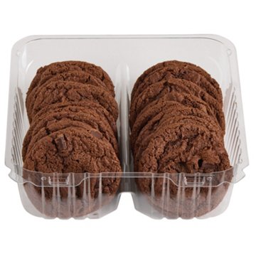 H-E-B Bakery Double Chocolate Chip Cookies, 18 ct