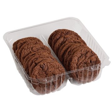 H-E-B Bakery Double Chocolate Chip Cookies, 18 ct