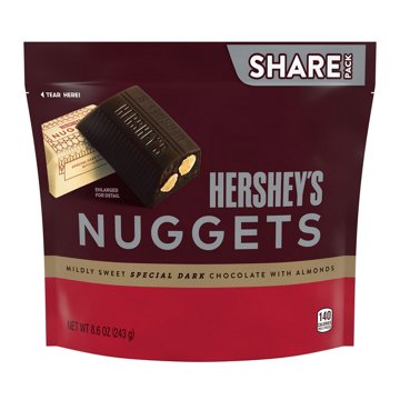 Hershey's Nuggets Special Dark with Almonds Candy - Share Pack