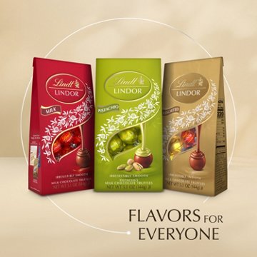 Lindt Lindor Pistachio Milk Chocolate Truffles
