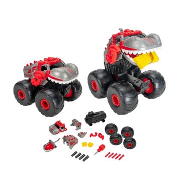 Monster Jam Monstruction Truck Playset, 24 pc