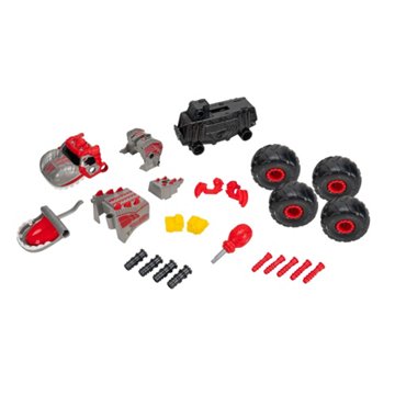 Monster Jam Monstruction Truck Playset, 24 pc