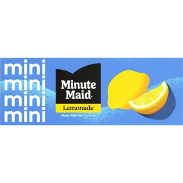 Minute Maid Lemonade Fridge Pack 10 pk Mini Cans