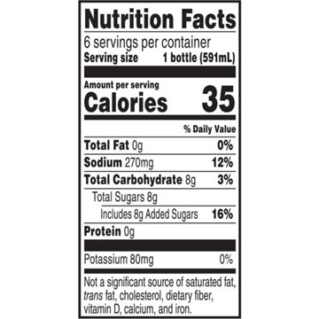 Gatorade Lower Sugar Rain Berry Electrolyte Beverage 6 pk Bottles