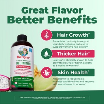 Mary Ruth's Liquid Morning Multivitamin + Hair Growth