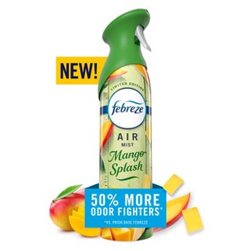 Febreze Air Mist Freshener Odor Fighting Room Spray - Mango Splash Scent