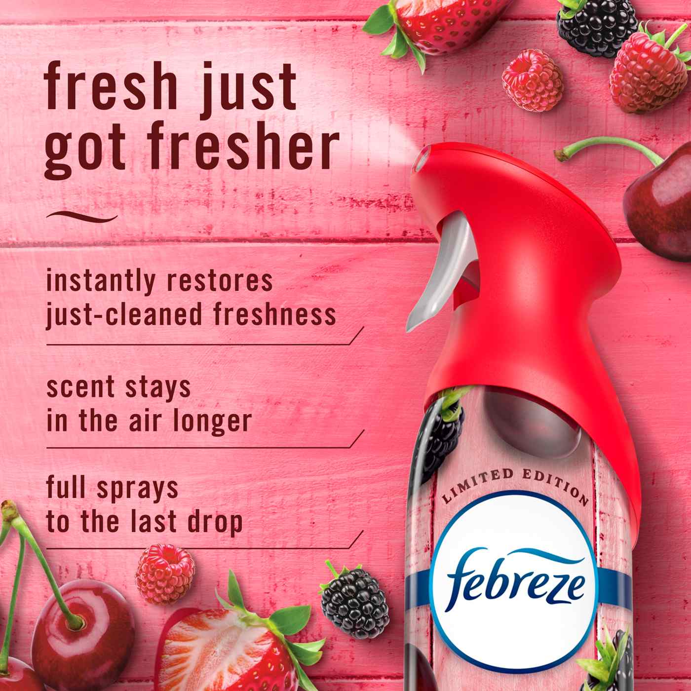 Febreze Air Mist - Cherries & Berries; image 5 of 10