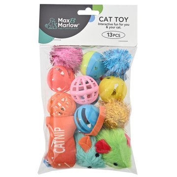 Max & Marlow Cat Toy Value Pack, 13 ct
