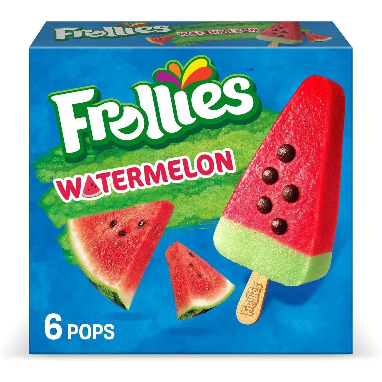 Frollies Watermelon Fruity Ice Pops - Shop Bars & pops at H-E-B