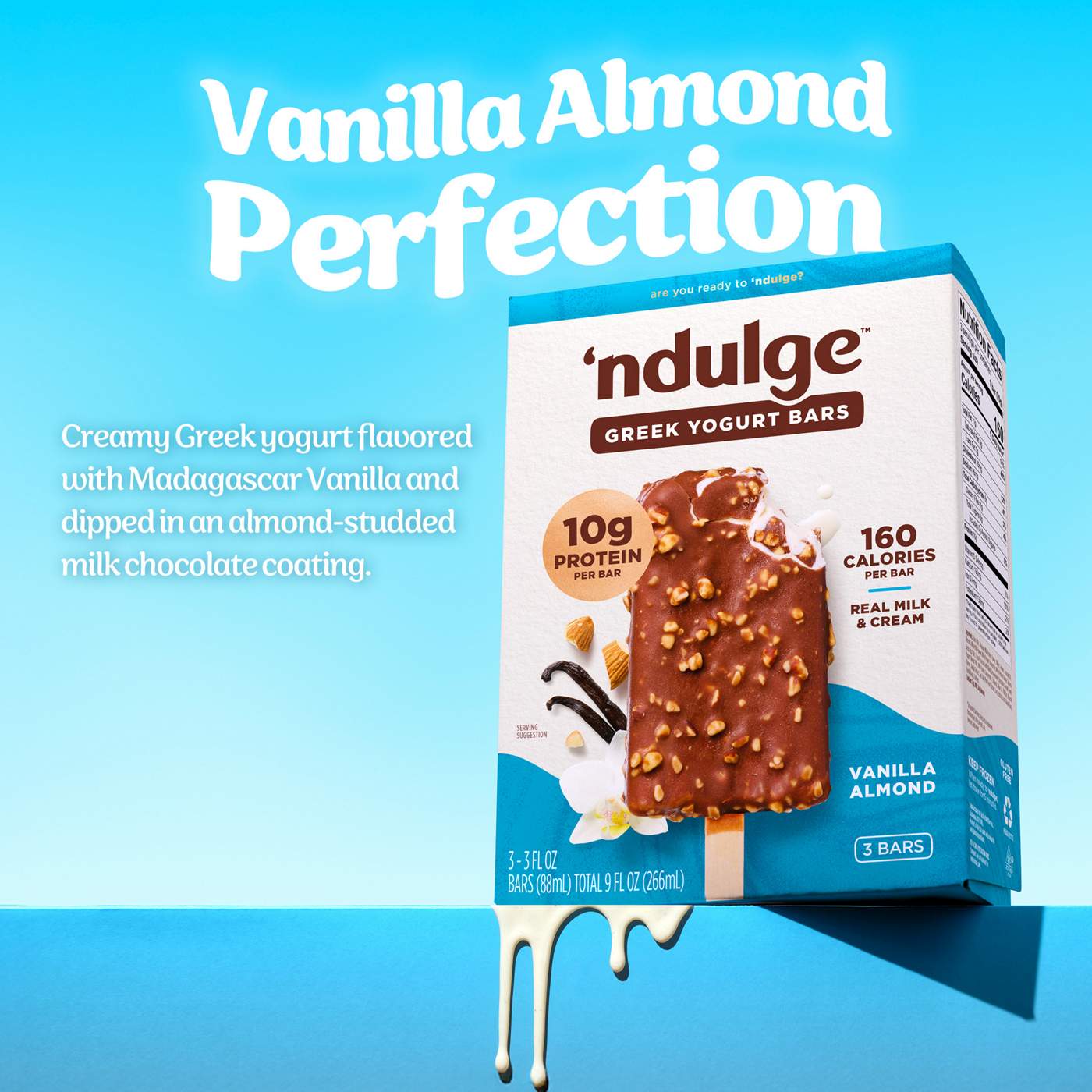 'ndulge Vanilla Almond High Protein Dessert Bars; image 3 of 6