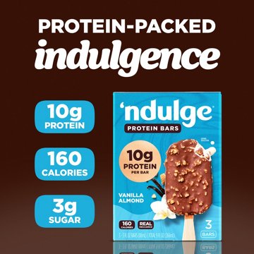 'ndulge Vanilla Almond High-Protein Ice Cream Bars