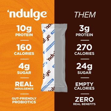 'ndulge Salted Caramel Almond High-Protein Ice Cream Bars