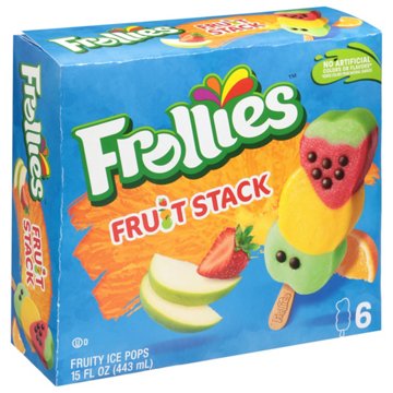 Frollies Fruit Stack Fruity Ice Pops
