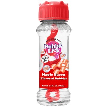 Bubble Lick Maple Bacon Flavored Bubbles, 2.5 oz