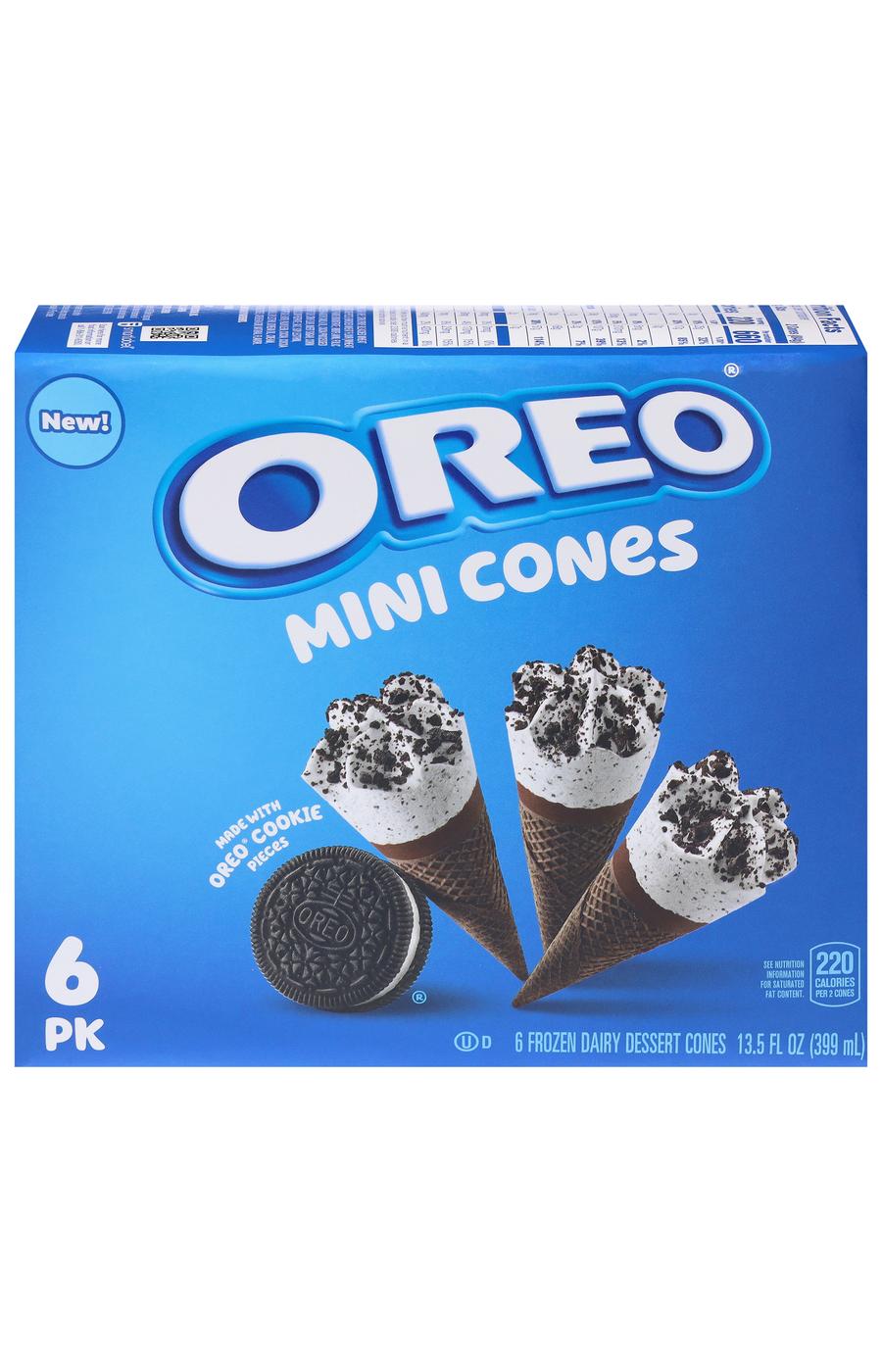 OREO Mini Dairy Dessert Cones; image 1 of 4