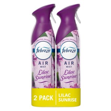 Febreze Air Mist Freshener Odor Fighting Room Spray - Lilac Sunrise Scent