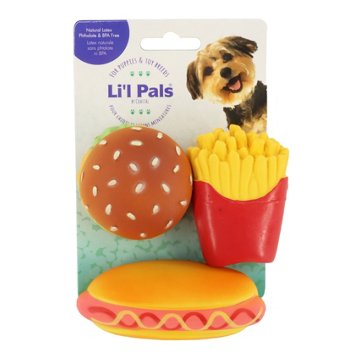 Li'l Pals Dog Toy Set, 3 ct