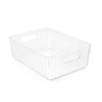 Smart Design 8" x 12" Medium Clear Basket