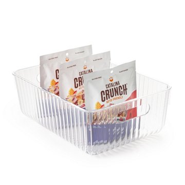 Smart Design 8" x 12" Medium Clear Basket