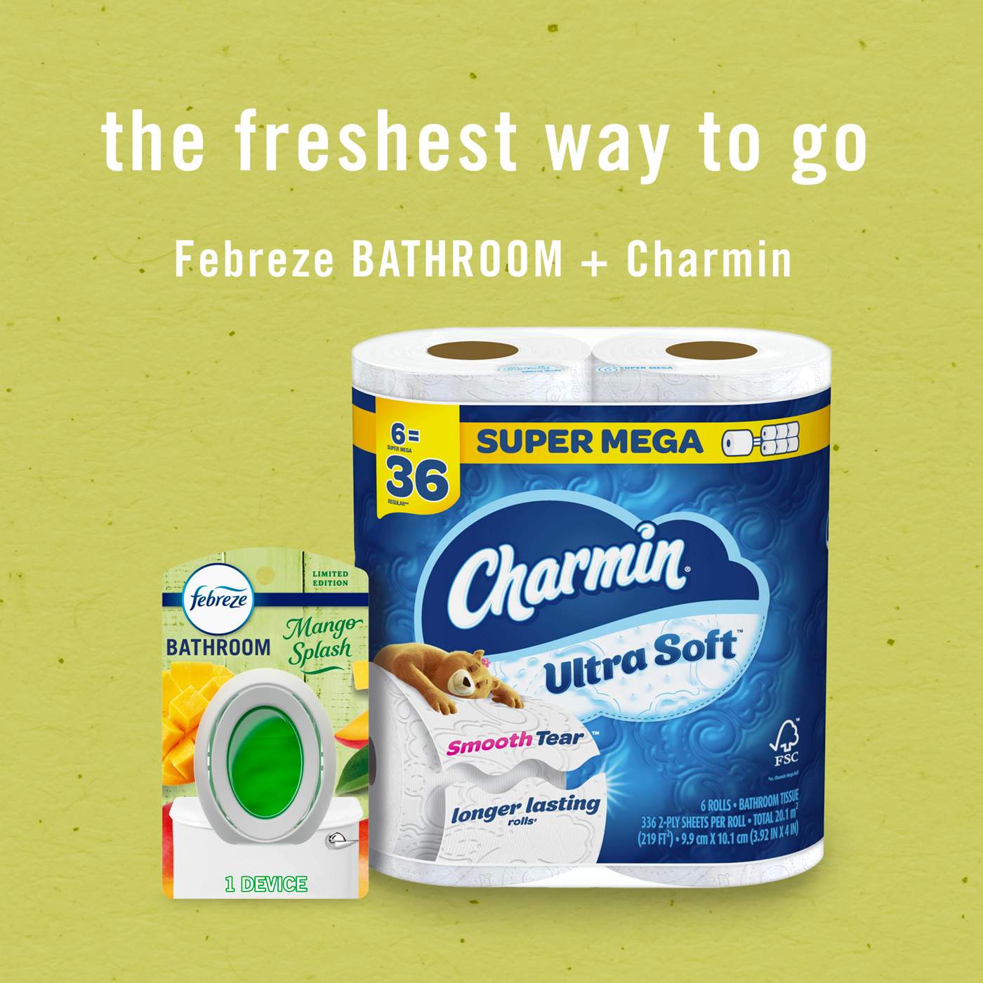 Febreze Bathroom Air Freshener - Mango Splash; image 6 of 7
