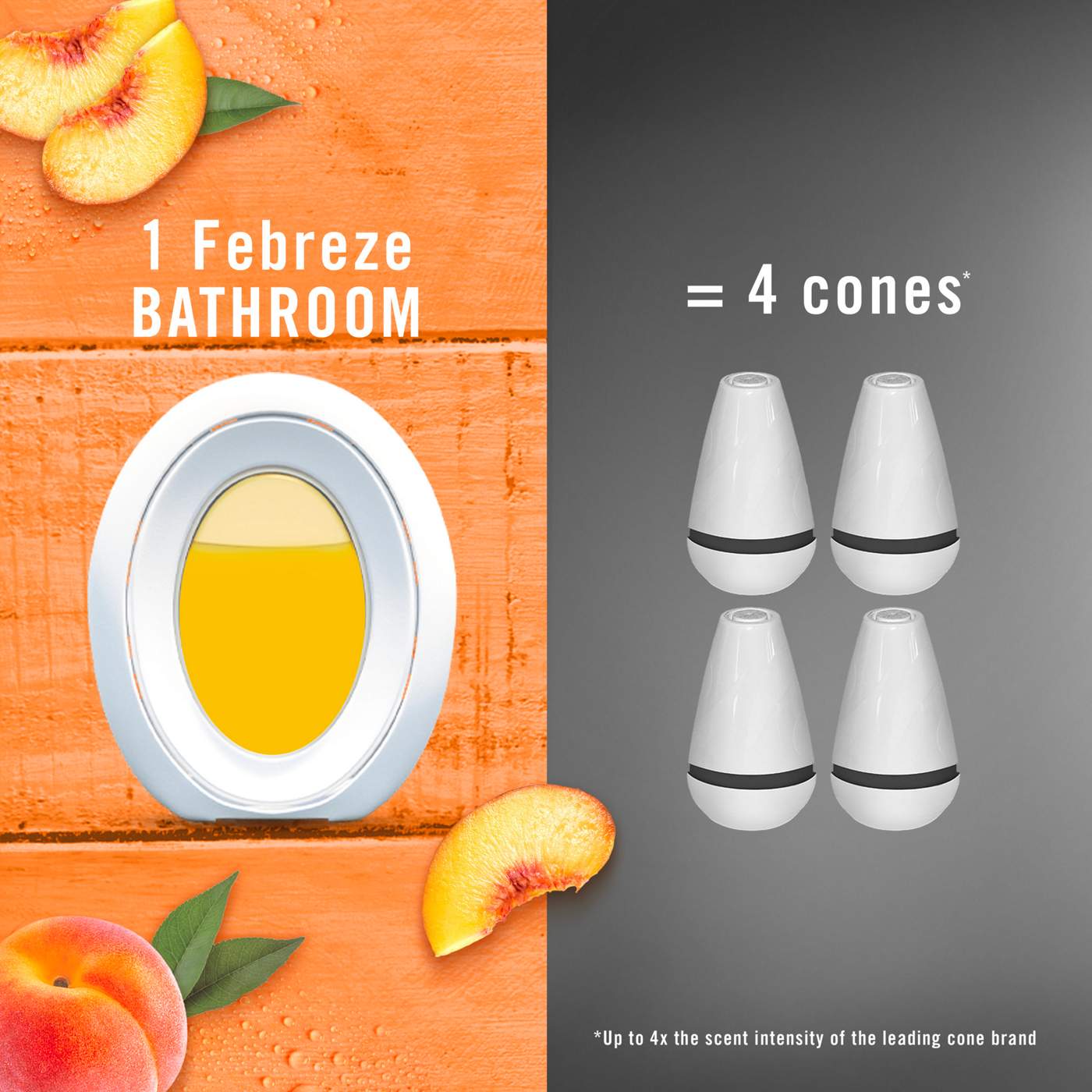Febreze Bathroom Air Freshener - Juicy Summer Peaches; image 4 of 8