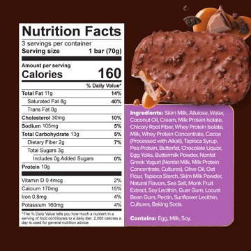'ndulge Chocolate Caramel Cookie High-Protein Ice Cream Bars