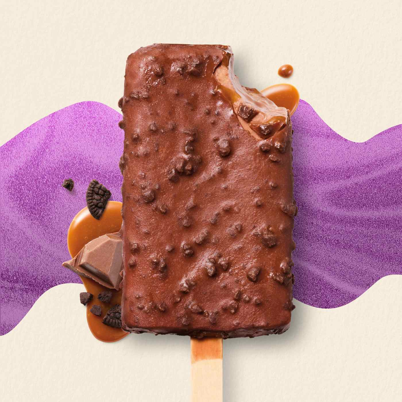 'ndulge Chocolate Caramel Cookie High Protein Dessert Bars; image 4 of 6