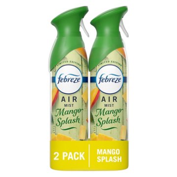 Febreze Air Mist Freshener Odor Fighting Room Spray Value Pack - Mango Splash Scent
