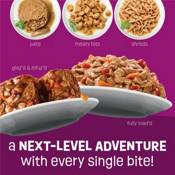 Friskies Wet Cat Food -Glaz'd & Infuz'd With Gravy Glaz'd Shrimp