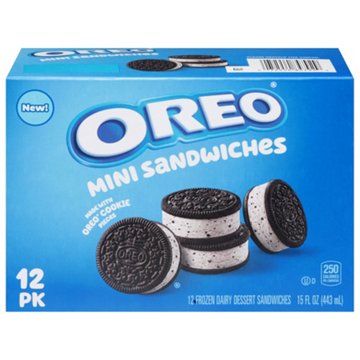 OREO Dairy Dessert Mini Sandwiches, 12 ct