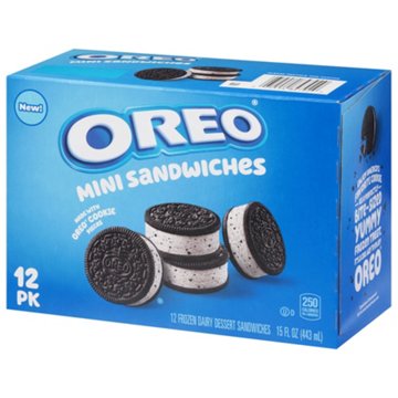 OREO Dairy Dessert Mini Sandwiches, 12 ct