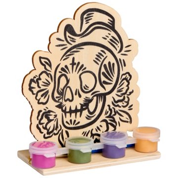 Destination Holiday Do It Yourself Skull Painting Set