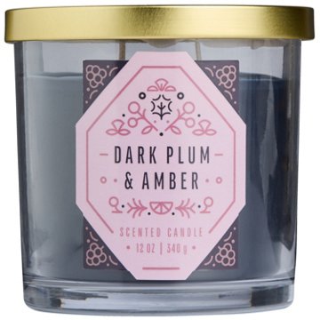 Destination Holiday Dark Plum & Amber 2 Wick Jar Candle