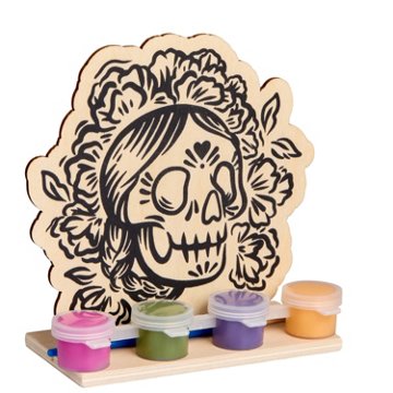 Destination Holiday Do It Yourself Catrina Painting Set