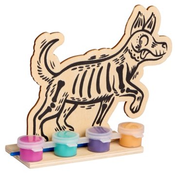 Destination Holiday Day Of The Dead Dog Paint Set