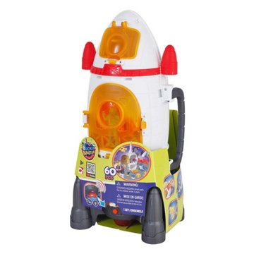 Bucket Master Lights & Sounds Rocket Playset, 60 pc