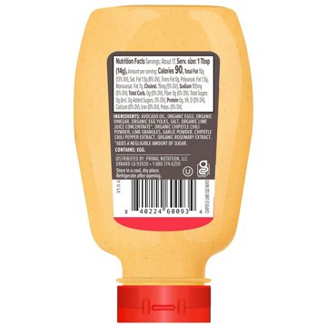 Primal Kitchen Chipotle Lime Real Mayonnaise with Avocado Oil 
