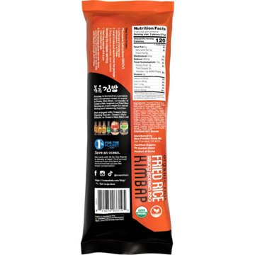 Ocean's Halo Organic Korean BBQ Fried Rice Kimbap Roll, 8.11 oz