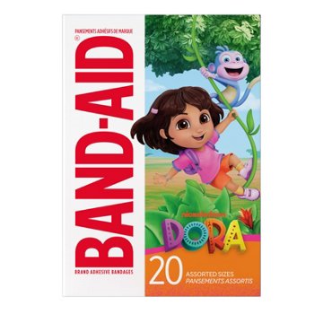 Band-Aid Dora Adhesive Bandages - Assorted Sizes