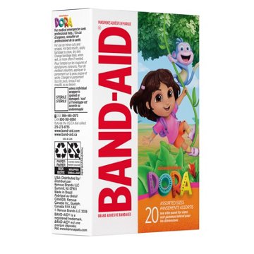 Band-Aid Dora Adhesive Bandages - Assorted Sizes