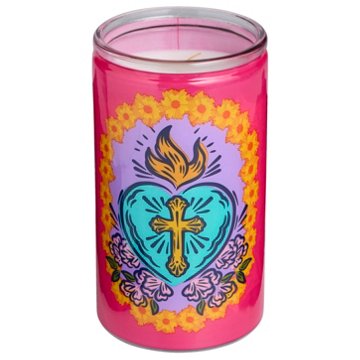 Destination Holiday Day of the Dead Sacred Heart Candle