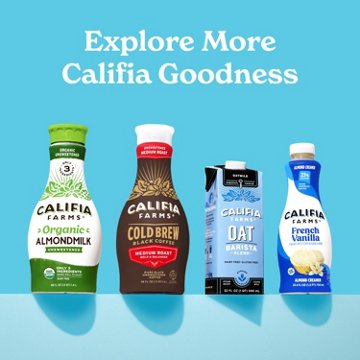 Califia Farms Organic Almond Milk Creamer - Vanilla